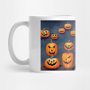 A Spooky Night in the Pumpkin Patch Mug